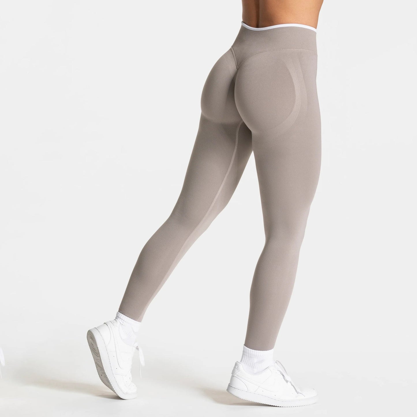 Women's High Waist Workout Peach Hip Yoga Pants