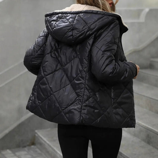 European & American Diamond Padded Coat