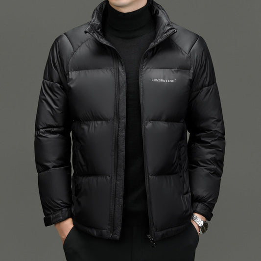 Premium Super Thick Stand Collar Coat | Men's Warm Winter Outerwear