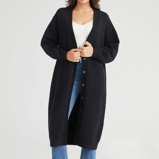 Women's Loose Mid-Length Sweater