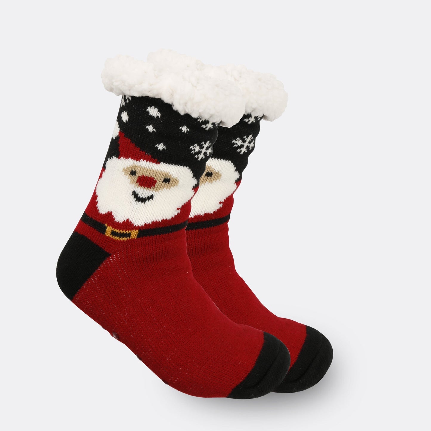 Festive Thermal Fleece-Lined Slipper/Room Socks