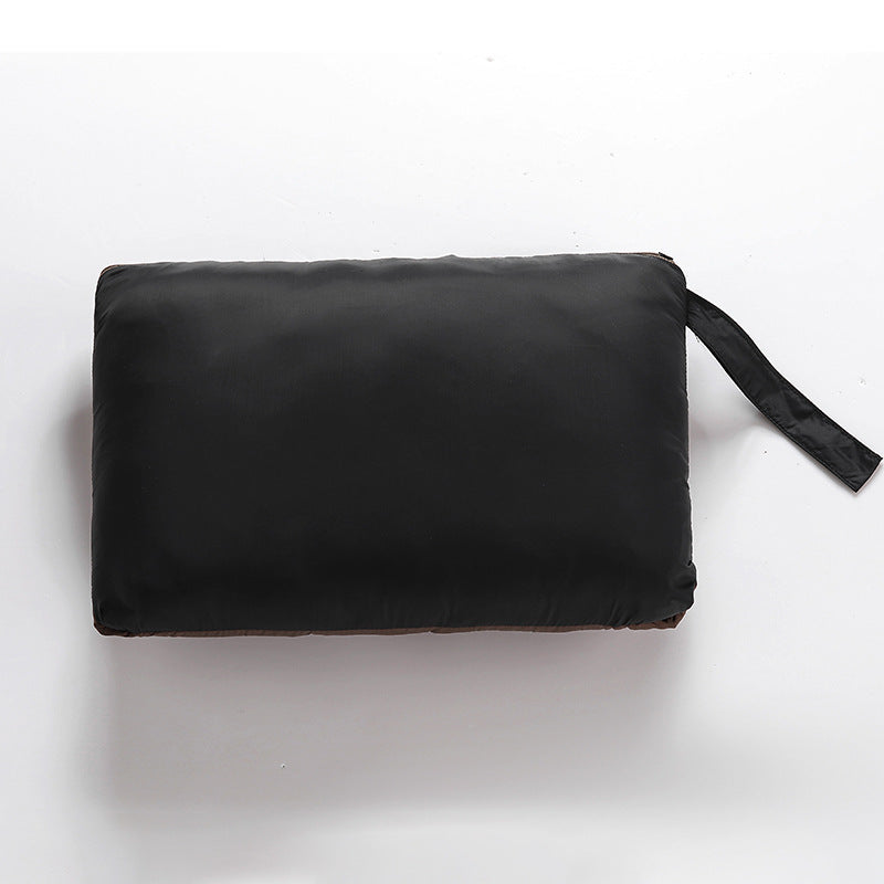 Men's Lightweight Down-Padded Jacket | Packable Storage Rib Cuff Winter Coat