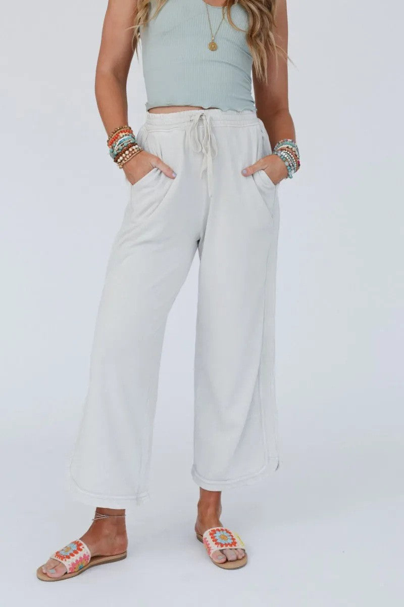 Women's Fashion Wide Leg Casual Sports Pants