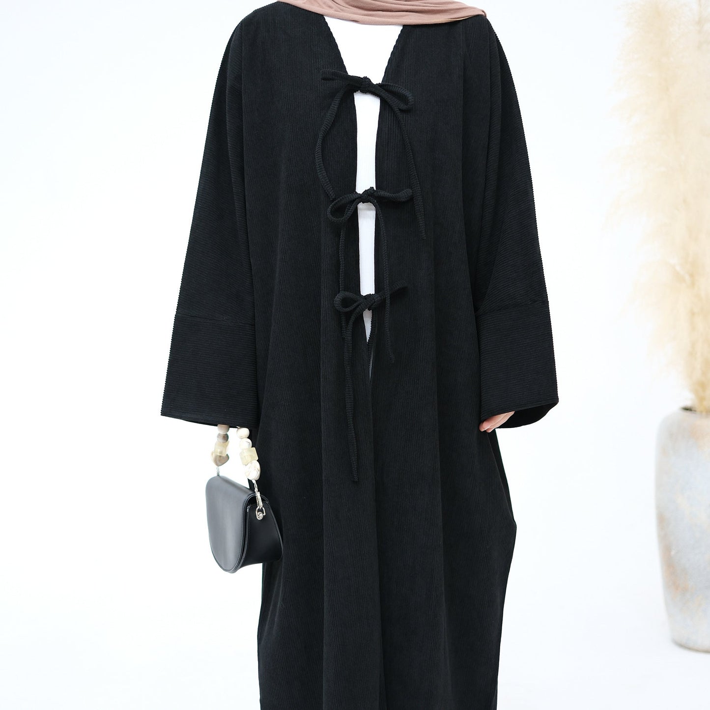 Women's Casual Lace-Up Cardigan Robe